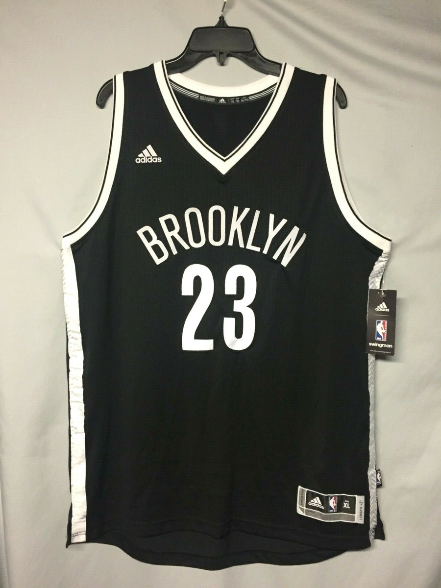 adidas NBA Swingman Jersey Brooklyn Nets Size XL Black for sale