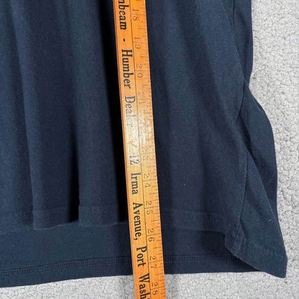 Hollister Mens Tiger T-shirt Short Sleeve Tee Size Small Navy Roses Y2K Calif - Image 3 of 4