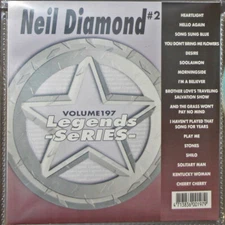 NEIL DIAMOND #2 LEGEND KARAOKE CDG Vol-197 OLDIES 17 Tracks NEWw/PRINT
