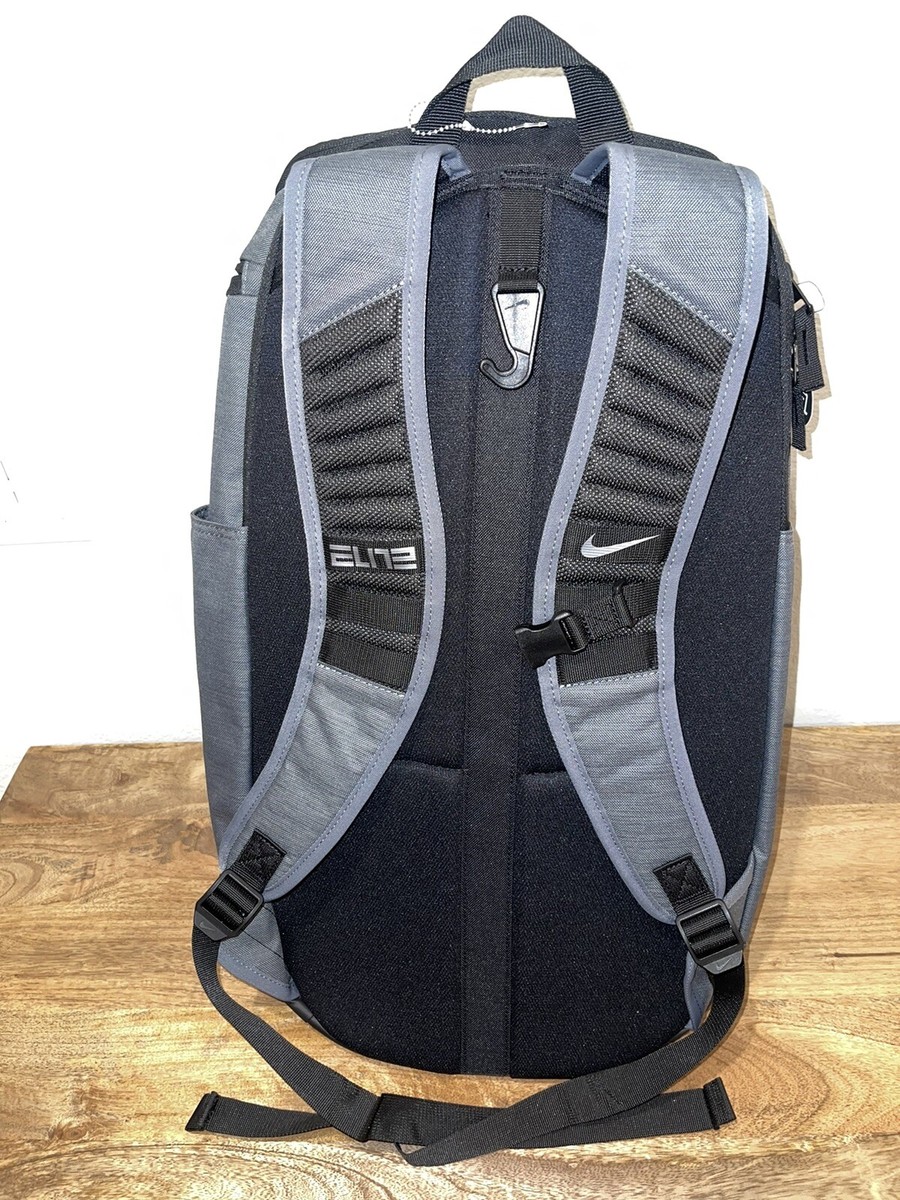 Nike Hoops Elite Pro Basketball Backpack Black Grey BA5554 011 15
