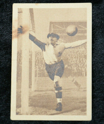 Monopol Sportphotos 1932 Card Picture 506 Helbing Von Preußen-langensalza Goalie