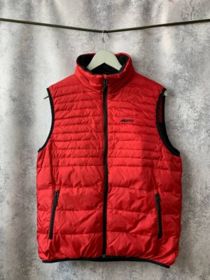 Musto Daunen gefütterte Weste Gilet Körperwärmer