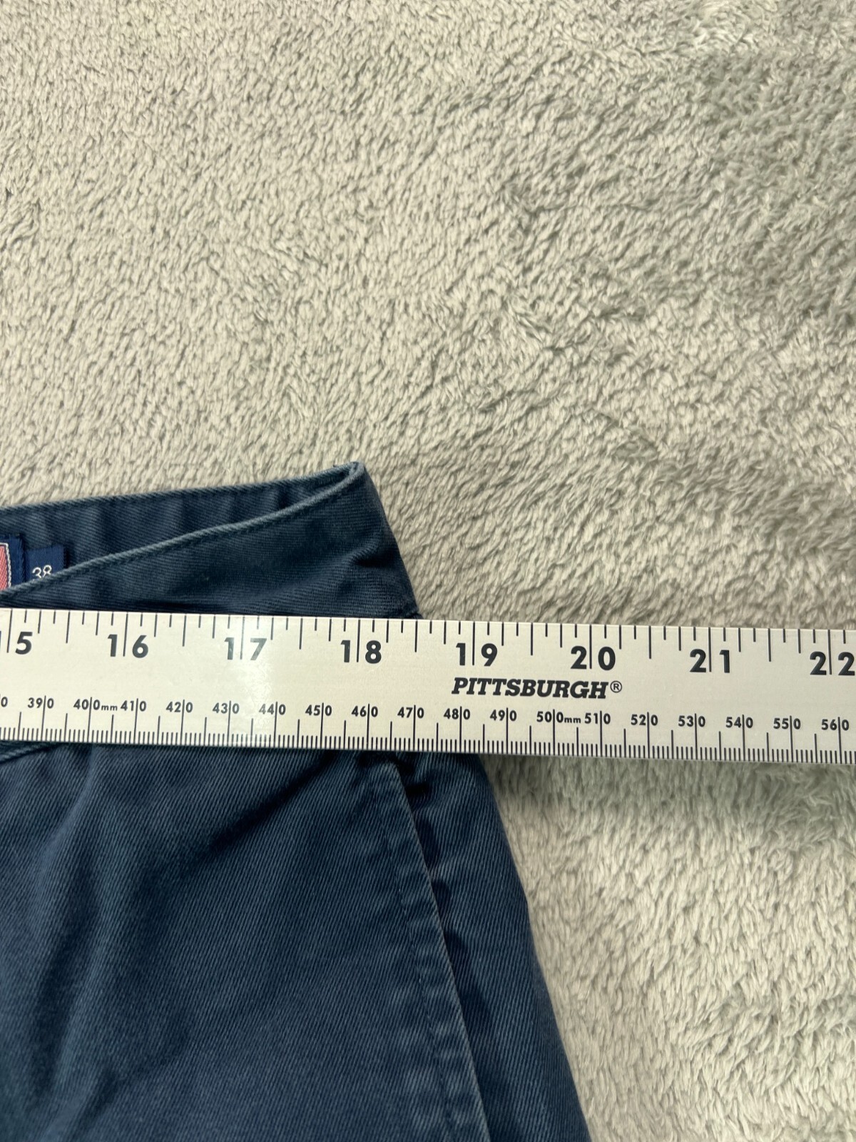 Mens Shorts 38 Vineyard Vines Club Shorts Blue Chino Golf Flat 8" Inseam Twill eBay