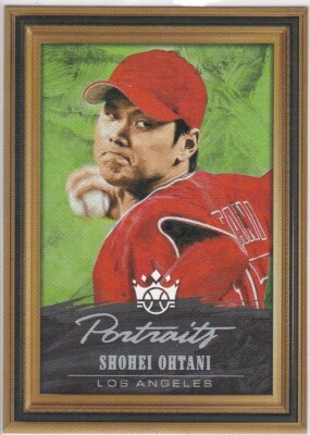 SHOHEI OHTANI ROOKIE CARD 2018 Diamond Kings PORTRAITS INSERT RC 