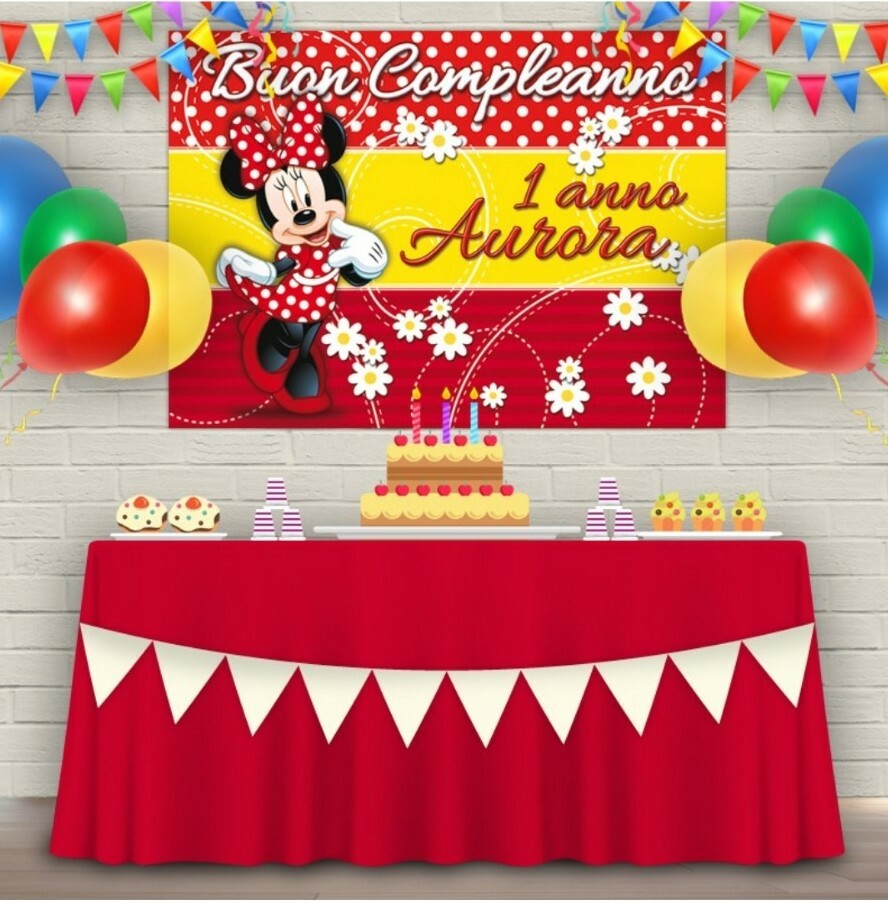 2 Striscioni Personalizzabili Per Compleanno – Tema Anni '80 – Decorazione Festa Adulti – Piccolo, Colore Rosso – Stampati Su Carta – Con Nome Ed Età Personalizzati