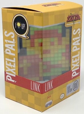 PDP Pixel Pals: Link 008 Light Up 8 Bit NEW SEALED THE LEGEND OF