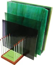 STUDIO PRO GLASS ORGANIZER HOLDER RACK 15 SLOTS MULTI USE FREE SHIPPING