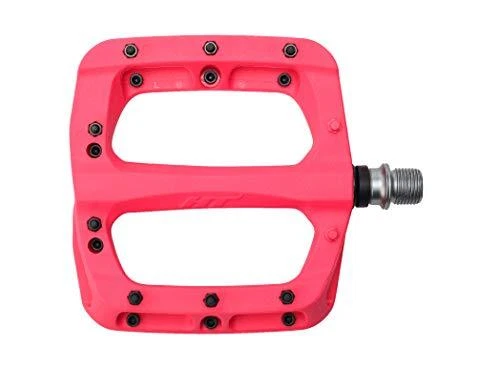 HT PA03A Mountain Bike Flat Reinforced Nylon Pedals Neon Pink eBay