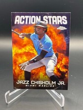 2023 Topps Chrome Update Jazz Chisholm Jr Marlins Action Stars #ASC-30