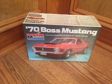 MONOGRAM '70 Boss Mustang 1:24 Scale Vintage Model Kit SEALED IN BOX