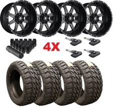 Fuel Maverick Wheels Rims Tires 35 13.50 24 Matte Black Rhino Method Fuel Maverick Wheels Rims Tires 35 13.50 24 Matte Black Rhino Method