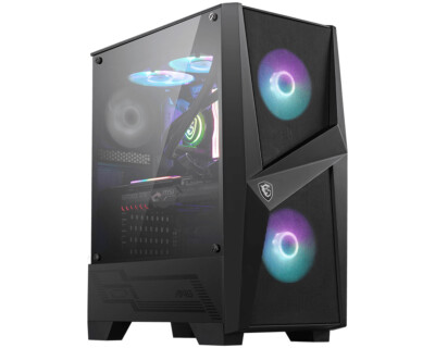 MSI 306-7G03R21-809 Geh MSI Midi MAG Forge 100R   (B/Tempered Glas/RGB Fan)