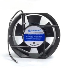 SNSHENG SA17251B2H AC 220V-240V 34W 0.22A/0.21A Aluminum Frame Cooling Fan