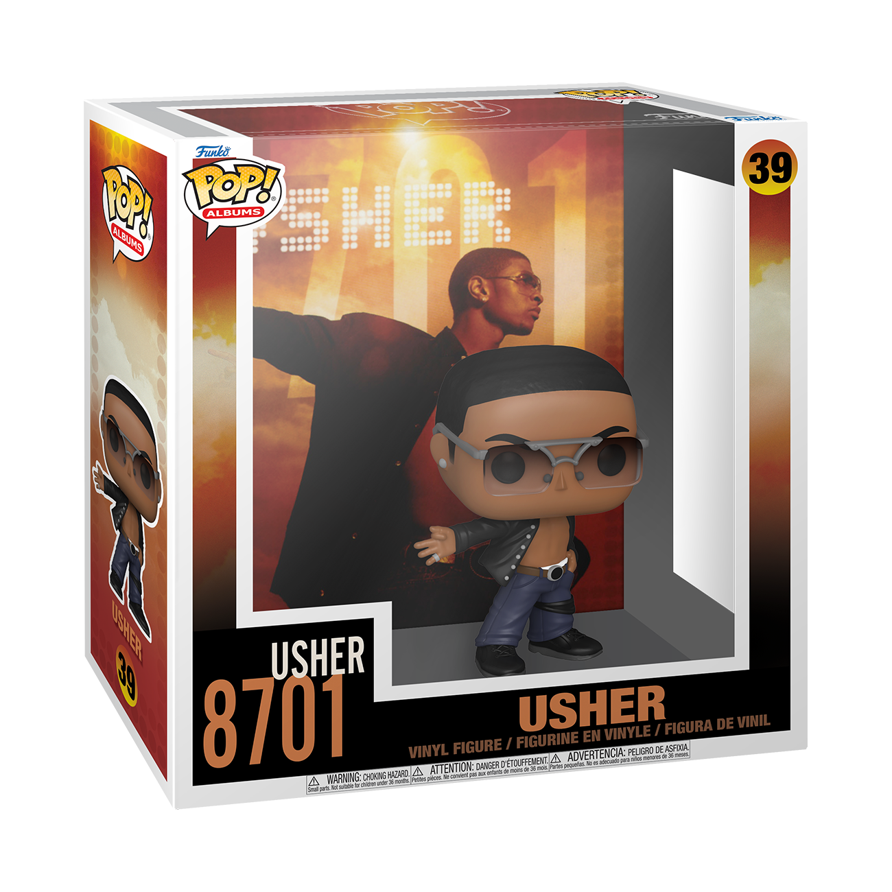 7024787 Merchandising Funko Pop! Albums - Usher (Vinyl Figure 39)