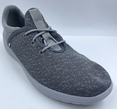 Minnetonka Eco Anew Sneakers Men's 12 Gray Mesh Athletic Shoes