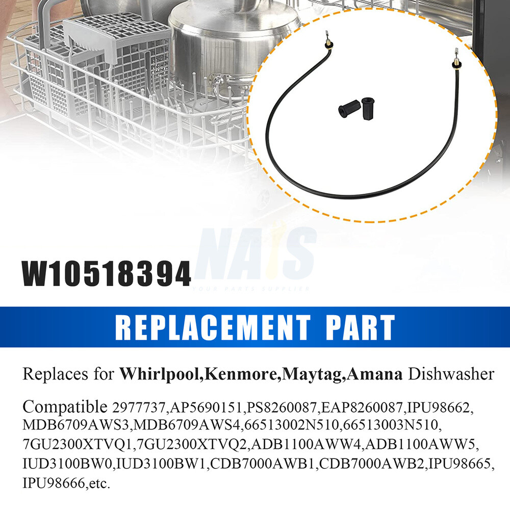 Amana Dishwasher Heating Element 2-Pack W10518394 Dishwasher