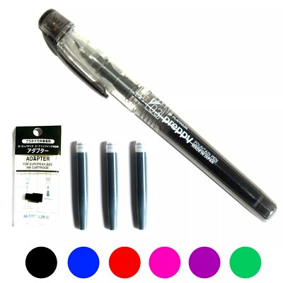 Platinum Preppy | Professional Pack | Füllhalter + Patronen + Adapter | EF/F/M