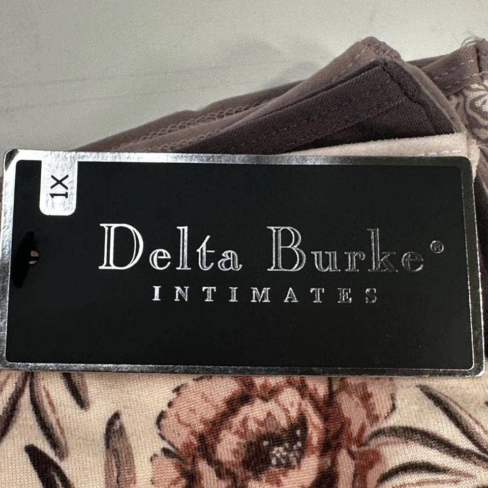 Lote De Cinco Calzoncillos Delta Burke Para Mujer Talla 1X Surtidos Colores Marrón Nuevos Foto 3 de 4