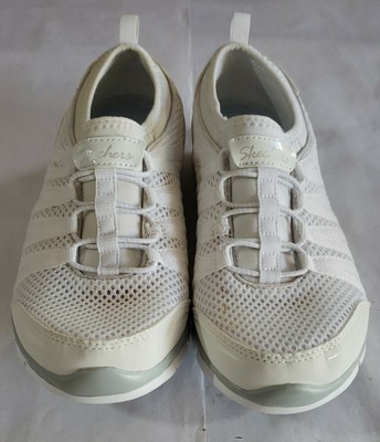 skechers white air cooled memory foam
