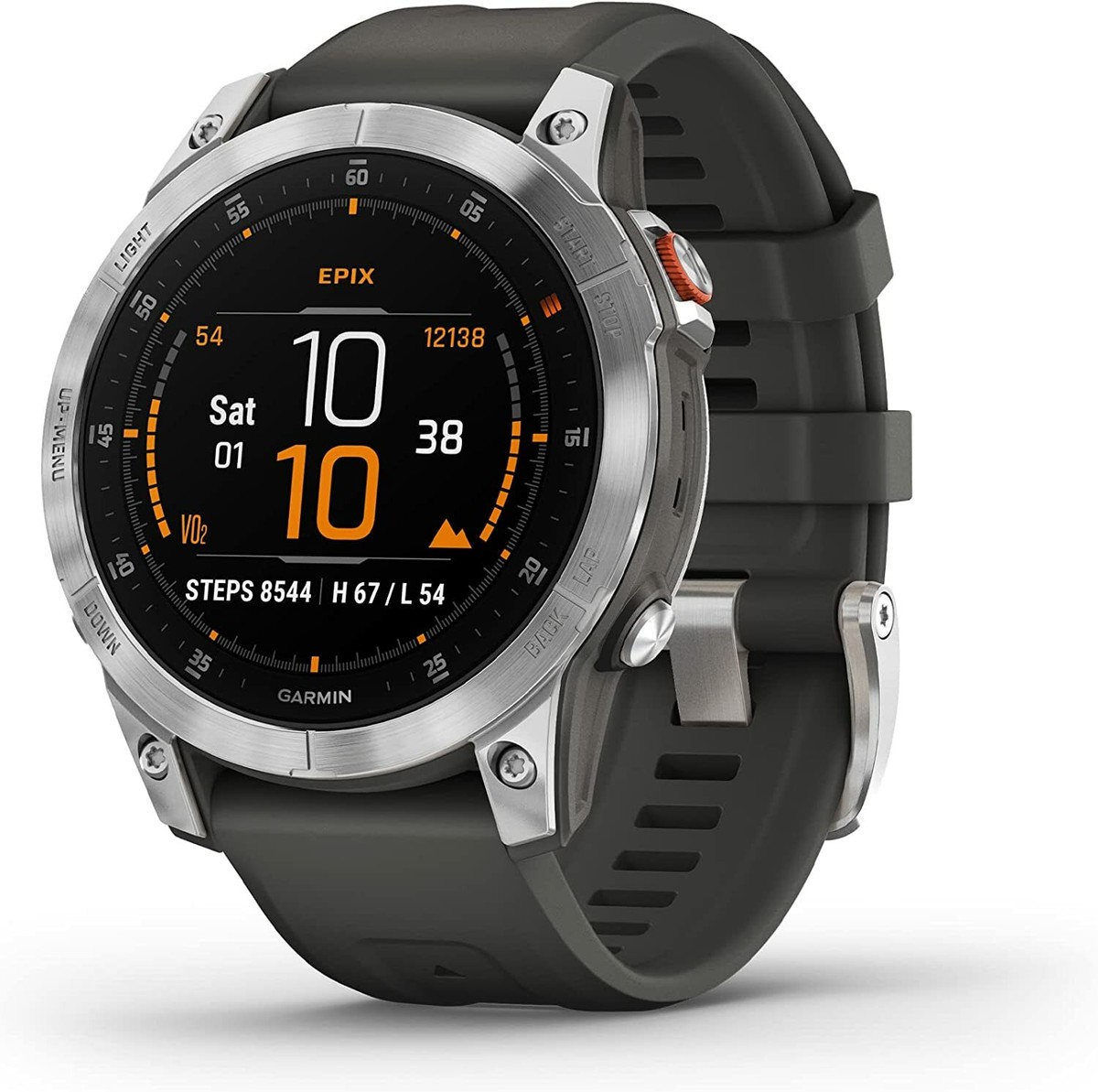 Garmin epix Gen 2 Multi-GNSS Navigation Fitness Watch Slate