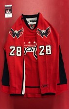 Alexander Semin, Backstron & Green SIGNED Washington Capitals Jersey w/ JSA COA