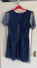 Love Label Blue Lace Dress Size 16. Party dress. Going out dress