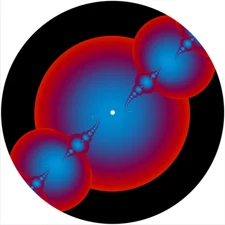 Custom Slipmat Slip Mat 4 Technics or any DJ Turntable Record Player ABSTRACT 18