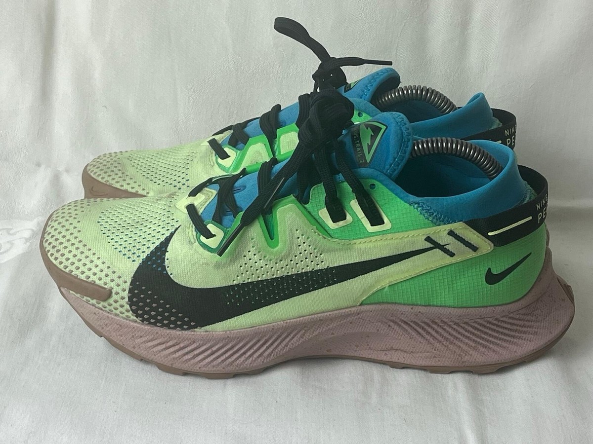 Nike Pegasus Trail Men Barely Volt Green Blue Black Sneakers