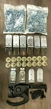 46 Piece Todco Style Door Repair Kit w/ 2" Hinges, Rollers & Lock & Keeper