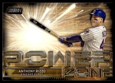 2017 Stadium Club Power Zone Baseball Anthony Rizzo Chicago Cubs #PZ-AR