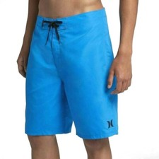 Hurley One and Only 2.0 Board Shorts 21" Bright Blue Men's Size 31 Brand New