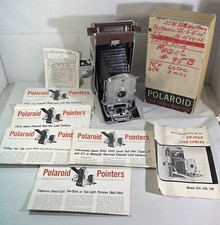 Polaroid Land Camera Speedliner Model 95B W/Original Box Vintage Photography