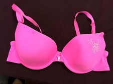 M China Bra Size us 34b it3b  eu75b Padded underwired pink