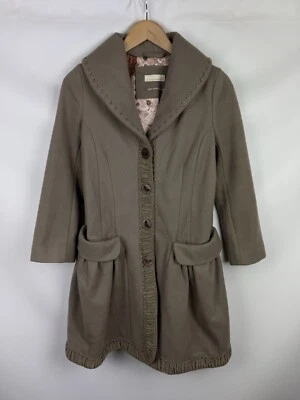 Odd Molly Ladies Wool Trench Coat Jacket Size 1 - Image 1 of 4