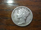 1943 D "Mercury" Liberty Dime VF/XF