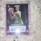 Panini Prizm WNBA 2025 Signatures Dominique Malonga Purple Prizm SG-31 /49 Storm