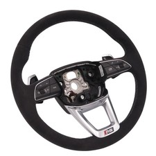 Alcantara Sportlenkrad heizbar Multifunktion Schaltwippen Audi RSQ8 RS SQ8 4M