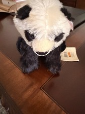 Steiff Baby Panda 666353 San Diego Zoo 2001 LE 1500 Mohair Button in Ear 7  