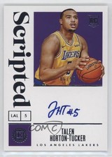 2019 Encased Rookie Scripted Signatures 6/99 Talen Horton-Tucker #142 Auto 0nr3