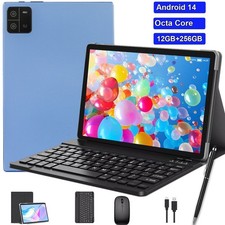 2025 HD 10in Android 14 Tablet 12GB 256GB ROM Tablet Octa-core 8000mAh 1920 1200