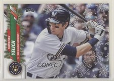 2020 Topps Holiday WalMart Mega Box Metallic Christian Yelich #HW155 06n6