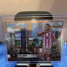 2025 Topps Chrome MLS Big City Strikers Luis Suárez Inter Miami CF BCS-6 Soccer