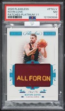 2020 Panini Flawless Patches Kevin Love Platinum 1/1 #PTKLV