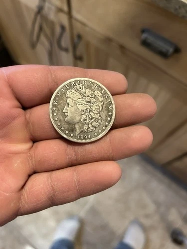 Antique 1894 Morgan Silver Dollar