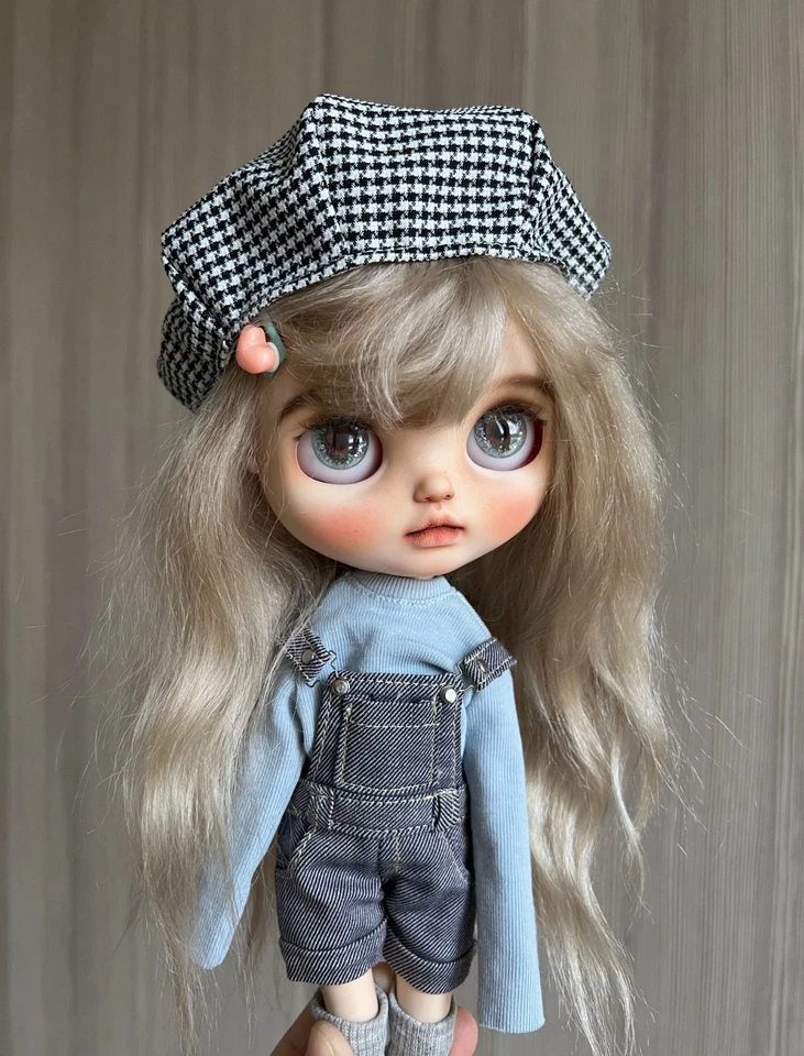 Blythe Doll Clothes -- Kids Wear Style Girls Daily Casual Set (OOAK) - Image 3 of 4