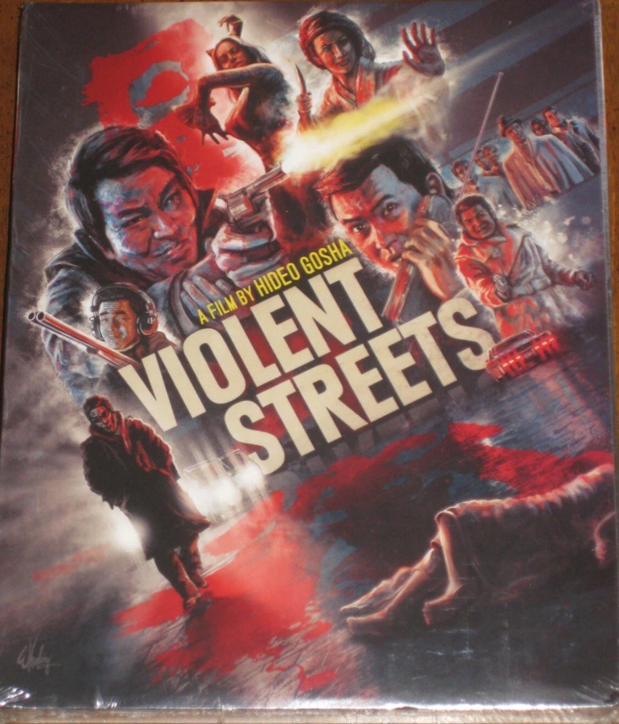VIOLENT STREETS w/Slipcover (Blu-Ray) HIDEO GOSHA US Import Region A