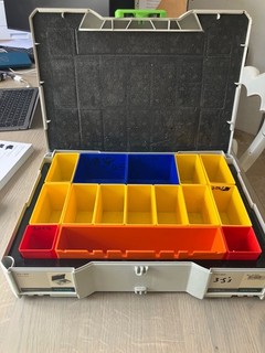 Festool Systainer 1 Organizer mit Kunststoffeinsätzen