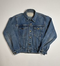 Tomorrows Generation Jean Jacket Medium Blue Denim Pockets Size Youth 14