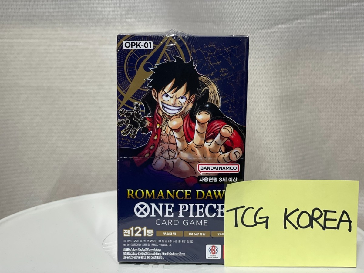 one piece romance dawn booster box msrp One Piece OP01 Romance Dawn (Booster Pack)