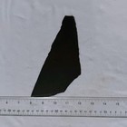 BASANITE SLAB ~69gr/jet black basalt intarsia doublet basonite basinite inlay — photo 8